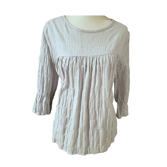 POL Boho Cotton Peasant Blouse Sz. Small